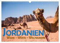 Jordanien - Wadis - Wüste - Weltwunder (Wandkalender 2026 DIN A3 quer), CALVENDO Monatskalender