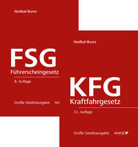 PAKET: Kraftfahrgesetz 12. Aufl + Führerscheingesetz 8. Aufl