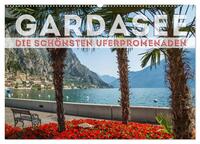 GARDASEE Die schönsten Uferpromenaden (Wandkalender 2025 DIN A2 quer), CALVENDO Monatskalender