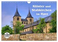 Klöster und Stabkirchen im Harz (Wandkalender 2025 DIN A4 quer), CALVENDO Monatskalender