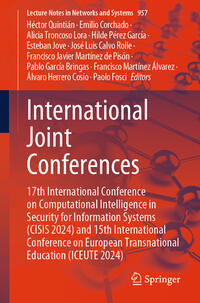 Vorderes Coverbild International Joint Conferences