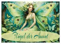 Flügel der Anmut (Tischkalender 2026 DIN A5 quer), CALVENDO Monatskalender