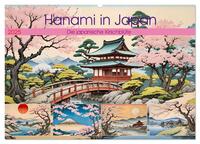 Hanami in Japan (Wandkalender 2025 DIN A2 quer), CALVENDO Monatskalender