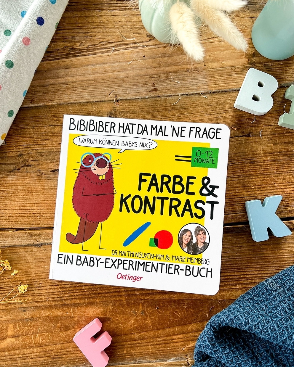 BiBiBiber hat da mal 'ne Frage. Warum können Babys nix? Farbe & Kontrast