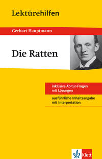 Klett Lektürehilfen Gerhart Hauptmann, Die Ratten