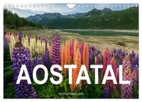 Natur im Aostatal (Wandkalender 2026 DIN A4 quer), CALVENDO Monatskalender