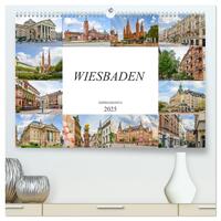 Wiesbaden Impressionen (hochwertiger Premium Wandkalender 2025 DIN A2 quer), Kunstdruck in Hochglanz
