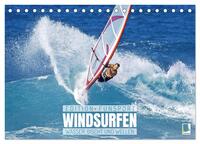 Windsurfen: Wasser, Gischt und Wellen - Edition Funsport (Tischkalender 2025 DIN A5 quer), CALVENDO Monatskalender