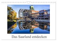 Vorderes Coverbild Das Saarland entdecken (Wandkalender 2025 DIN A4 quer), CALVENDO Monatskalender