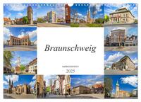 Braunschweig Impressionen (Wandkalender 2025 DIN A3 quer), CALVENDO Monatskalender