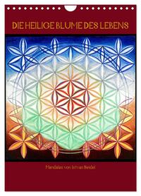 Die heilige Blume des Lebens - Mandalas von Istvan Seidel (Wandkalender 2026 DIN A4 hoch), CALVENDO Monatskalender