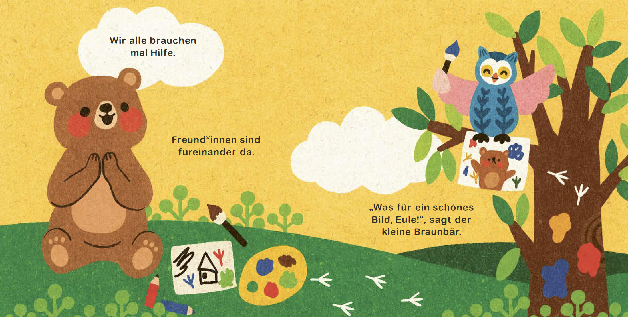 Beispielinhalt (Bild) Hilfe brauchen ist ok