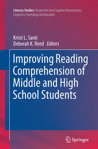 Improving Reading Comprehension of Middle and High School Students