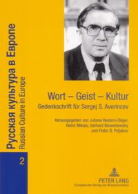 Wort – Geist – Kultur