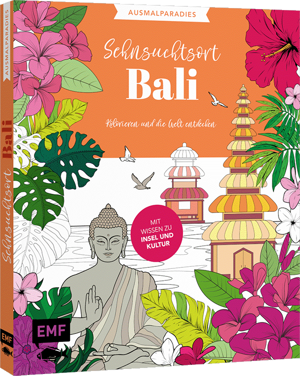 Ausmalparadies – Sehnsuchtsort Bali