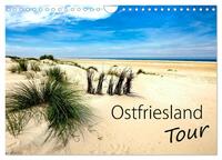 Vorderes Coverbild Ostfriesland - Tour (Wandkalender 2025 DIN A4 quer), CALVENDO Monatskalender