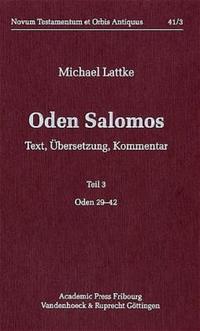 Oden Salomos. Teil 3