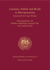 Literatur, Politik und Recht in Mesopotamien