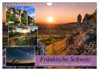 Fränkische Schweiz - Sehenswürdigkeiten der Berg- und Hügellandschaft (Wandkalender 2025 DIN A4 quer), CALVENDO Monatskalender