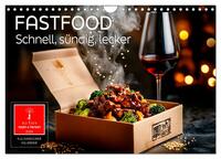 Fastfood - schnell, sündig, lecker (Wandkalender 2026 DIN A4 quer), CALVENDO Monatskalender