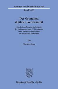 Der Grundsatz digitaler Souveränität.