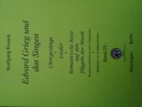 Edvard Grieg und das Singen