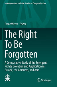 The Right To Be Forgotten