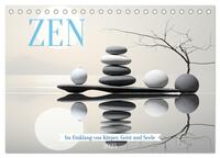 Zen (Tischkalender 2025 DIN A5 quer), CALVENDO Monatskalender