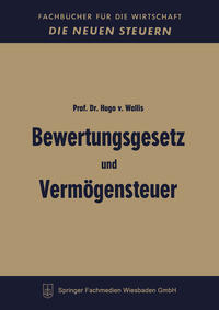 Vorderes Coverbild Bewertungsgesetz und Vermögensteuer