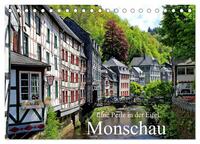 Eine Perle in der Eifel - Monschau (Tischkalender 2025 DIN A5 quer), CALVENDO Monatskalender