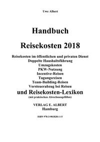 Vorderes Coverbild Handbuch Reisekosten 2018 auf CD-ROM