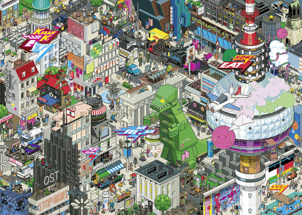 Beispielinhalt (Bild) Berlin Quest Puzzle