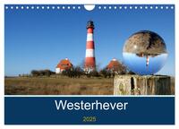 Westerhever (Wandkalender 2025 DIN A4 quer), CALVENDO Monatskalender