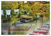Unterwegs im Spreewald (Wandkalender 2026 DIN A4 quer), CALVENDO Monatskalender