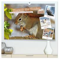 Tierwelt der Tundra (hochwertiger Premium Wandkalender 2025 DIN A2 quer), Kunstdruck in Hochglanz