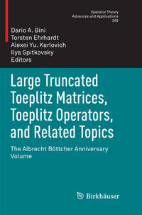 Large Truncated Toeplitz Matrices, Toeplitz Operators, and Related Topics