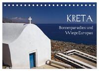 Kreta - Sonnenparadies und Wiege Europas (Tischkalender 2025 DIN A5 quer), CALVENDO Monatskalender
