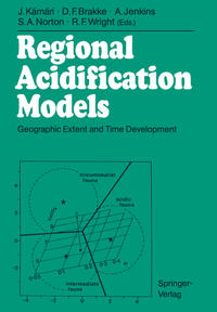 Vorderes Coverbild Regional Acidification Models