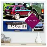LADA NIVA - 4x4 aus der UdSSR (hochwertiger Premium Wandkalender 2026 DIN A2 quer), Kunstdruck in Hochglanz