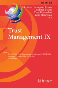 Trust Management IX