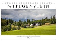 Wittgenstein – Eine Region mit beeindruckend schöner Landschaft (Tischkalender 2025 DIN A5 quer), CALVENDO Monatskalender
