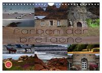Farben der Bretagne (Wandkalender 2025 DIN A4 quer), CALVENDO Monatskalender
