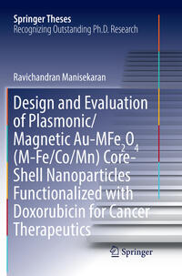 Design and Evaluation of Plasmonic/Magnetic Au-MFe2O4 (M-Fe/Co/Mn) Core-Shell Nanoparticles Functionalized with Doxorubicin for Cancer Therapeutics