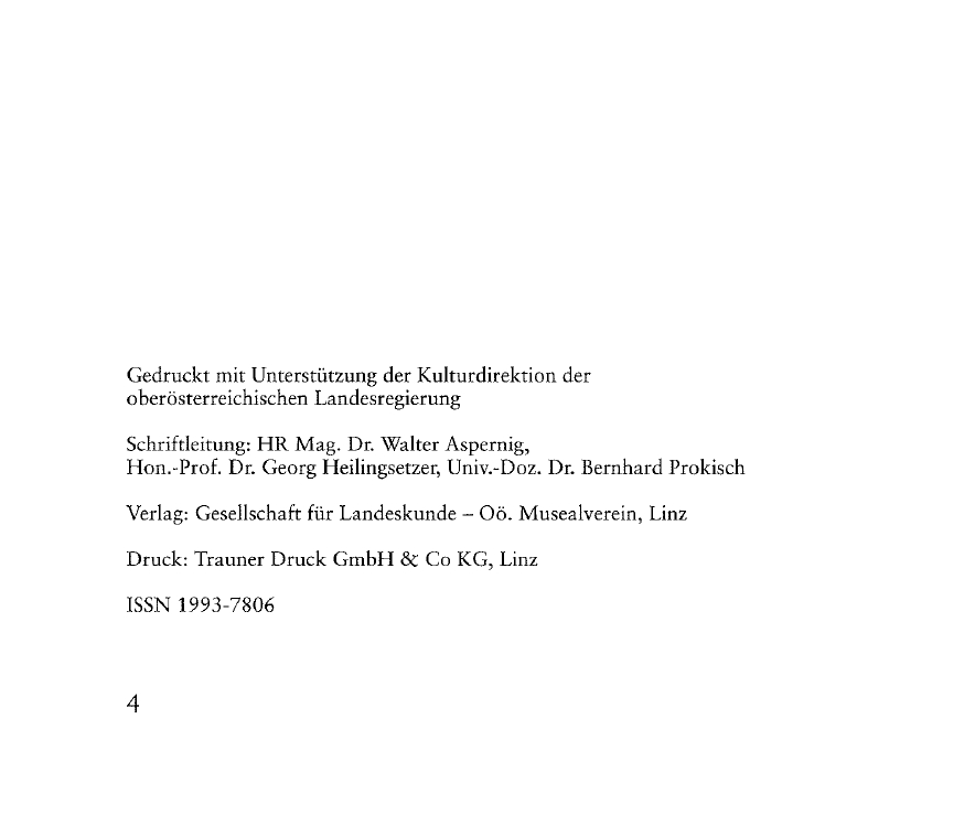 Jahrbuch des Oberösterreichischen Musealvereins Gesellschaft für Landeskunde