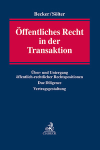 Vorderes Coverbild Öffentliches Recht in der Transaktion