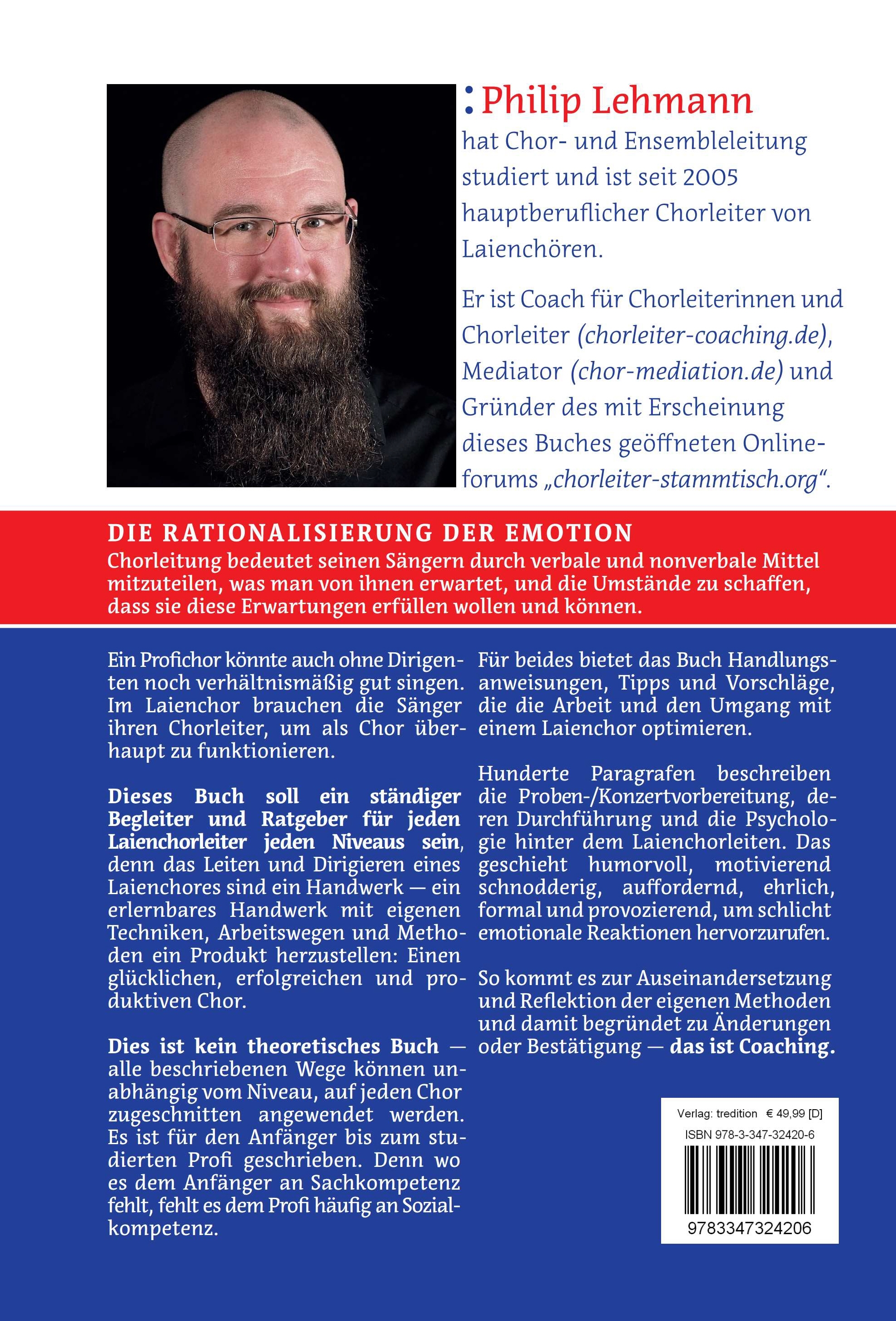 Rückseitencover Chorleiter-Coaching