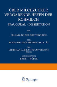 Über Milchzucker Vergärende Hefen der Rohmilch
