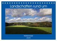 Landschaften rund um Marienheide (Tischkalender 2025 DIN A5 quer), CALVENDO Monatskalender