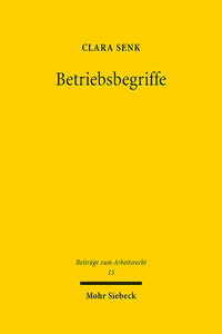 Betriebsbegriffe