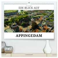 Ein Blick auf Appingedam (hochwertiger Premium Wandkalender 2025 DIN A2 quer), Kunstdruck in Hochglanz
